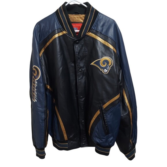 VTG Saint Louis Rams NFL Coat Size XL - Picture 2 of 12